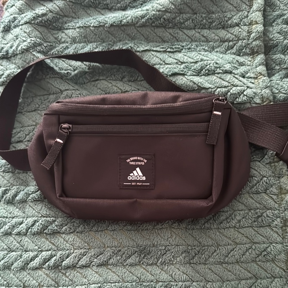 Adidas Men's Black Waist Bag